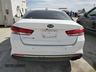 2018 Kia Optima LX z VIN 5XXGT4L39JG204573, wystawiony jako Copart lot #53162555 z przebiegiem 114 257 mil mil oraz Szkoda całkowita • Salvage title. Historia ofert i sprzedaży dostępna na DreamBid. Obrazek 6.