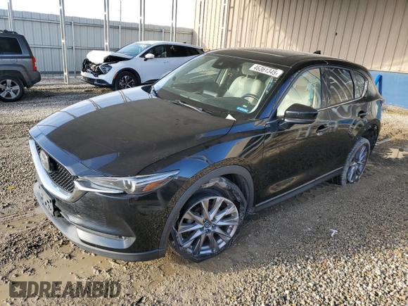 2019 Mazda CX-5 Grand Touring with VIN JM3KFADM2K1560309, listed as a Copart auction lot 46361345 with 160,863 mi miles and Salvage Title. Bid and sale history available at carsss.com. Image 1.