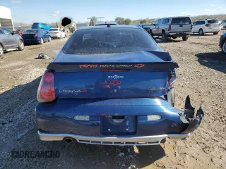 2003 Chevrolet Monte Carlo SS with VIN 2G1WX12K939346416, listed as a Copart auction lot 79191894 with 155,441 mi miles and Salvage Title. Bid and sale history available at carsss.com. Image 6.