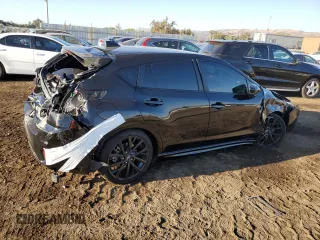 2024 Subaru Impreza RS with VIN JF1GUHHC8R8296258, listed as a Copart auction lot 78194104 with 19,029 mi miles and Salvage Title. Bid and sale history available at carsss.com. Image 3.