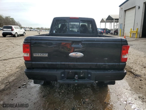 2007 Ford Ranger STX with VIN 1FTYR44E87PA34839, listed as a Copart auction lot 43004735 with 169,366 mi miles and Salvage Title. Bid and sale history available at carsss.com. Image 6.