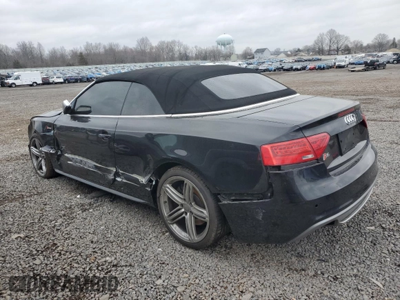 2013 Audi S5 Premium Plus z VIN WAUCGAFHXDN007684, wystawiony jako Copart lot #49976475 z przebiegiem 59 301 mil mil oraz Szkody całkowita. Historia ofert i sprzedaży dostępna na DreamBid. Obrazek 2.