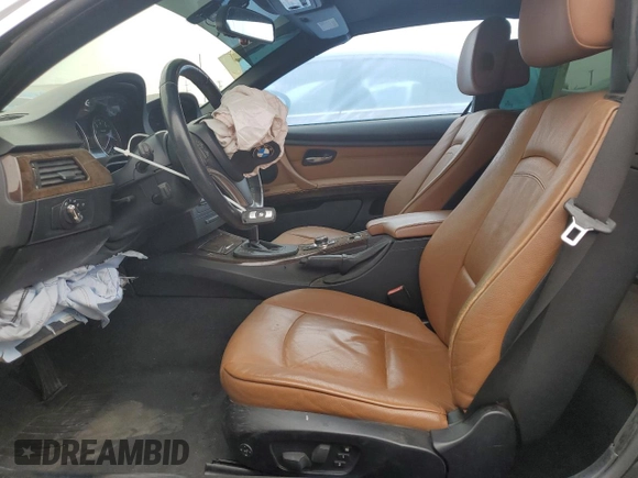 2009 BMW 3 Series 328i with VIN WBAWR33529P461100, listed as a Copart auction lot 50415115 with 57,979 mi miles and Salvage title. Bid and sale history available at DreamBid. Image 7.