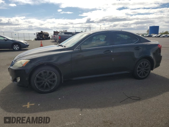 2008 Lexus IS 250 z VIN JTHCK262685026403, wystawiony jako Copart lot #61600065 z przebiegiem 153 351 mil mil oraz Czysty tytuł • Clean title. Historia ofert i sprzedaży dostępna na DreamBid. Obrazek 1.