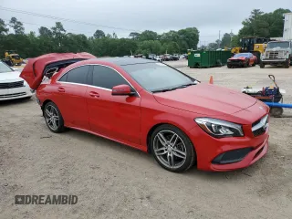 2017 Mercedes-Benz CLA 250 with VIN WDDSJ4EB3HN468445, listed as a Copart auction lot 51214224 with 50,555 mi miles and . Bid and sale history available at DreamBid. Image 4.