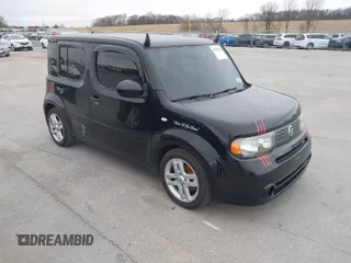 2009 Nissan Cube 1.8 SL with VIN JN8AZ28R79T124677, listed as a IAAI auction lot 40945562 with 183,028 mi miles. Bid and sale history available at carsss.com. Image 1.
