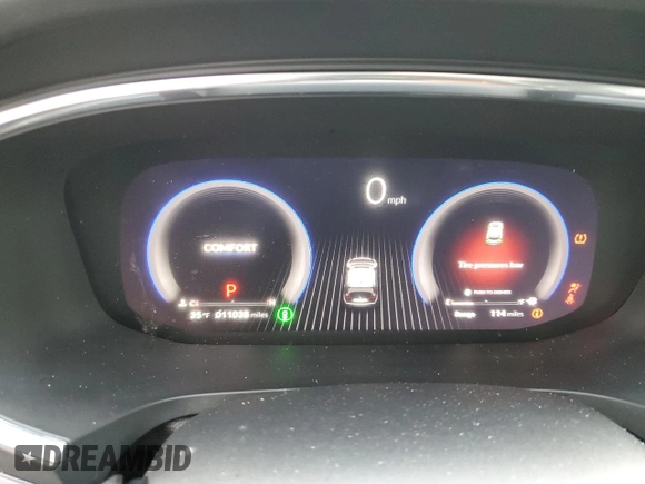 2024 Acura MDX w/A-Spec Package with VIN 5J8YE1H02RL000044, listed as a Copart auction lot 84683394 with 11,038 mi miles and Salvage Title. Bid and sale history available at carsss.com. Image 9.