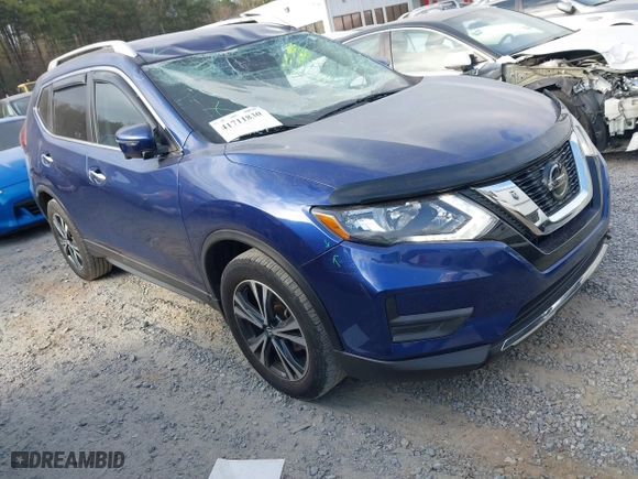 2019 Nissan Rogue SL with VIN 5N1AT2MTXKC822202, listed as a IAAI auction lot 41711830 with 31,246 mi miles. Bid and sale history available at carsss.com. Image 1.