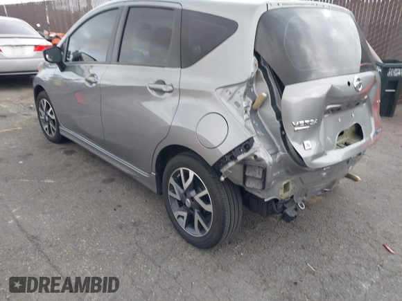 2015 Nissan Note SV with VIN 3N1CE2CP4FL432785, listed as a IAAI auction lot 41915034 with 6,902 mi miles and . Bid and sale history available at DreamBid. Image 3.