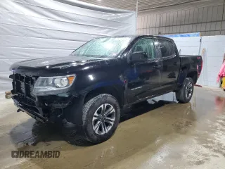 2021 Chevrolet Colorado 4WD Z71 z VIN 1GCGTDEN2M1112641, wystawiony jako Copart lot #55016135 z przebiegiem 79 992 mil mil oraz Szkoda całkowita • Salvage title. Historia ofert i sprzedaży dostępna na DreamBid. Obrazek 1.