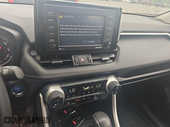 2022 Toyota RAV4 Hybrid XLE Premium with VIN 4T3B6RFV2NU084419, listed as a IAAI auction lot 42729518 with 76,607 mi miles and . Bid and sale history available at DreamBid. Image 13.