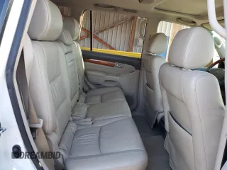 2006 Lexus GX with VIN JTJBT20X260122373, listed as a Copart auction lot 53136495 with 185,332 mi miles and Salvage Title. Bid and sale history available at carsss.com. Image 10.