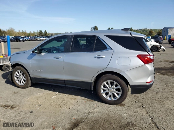 2021 Chevrolet Equinox LT with VIN 3GNAXKEV4MS138016, listed as a Copart auction lot 53810465 with 32,325 mi miles and Salvage Title. Bid and sale history available at carsss.com. Image 2.