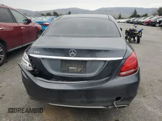 2015 Mercedes-Benz C 300 with VIN 55SWF4JB8FU045146, listed as a Copart auction lot 44591105 with 153,777 mi miles and Salvage Title. Bid and sale history available at carsss.com. Image 6.