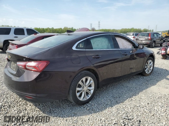 2020 Chevrolet Malibu LT with VIN 1G1ZD5ST6LF072895, listed as a Copart auction lot 52492195 with 0 mi miles and Salvage Title. Bid and sale history available at carsss.com. Image 3.