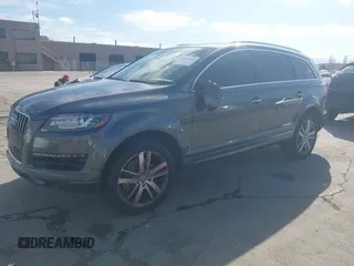 2015 Audi Q7 Premium Plus with VIN WA1LGAFE2FD002426, listed as a IAAI auction lot 42004603 with 84,793 mi miles and . Bid and sale history available at DreamBid. Image 19.