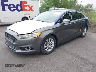 2015 Ford Fusion S with VIN 3FA6P0G71FR136550, listed as a IAAI auction lot 42163658 with 93,373 mi miles and . Bid and sale history available at DreamBid. Image 2.