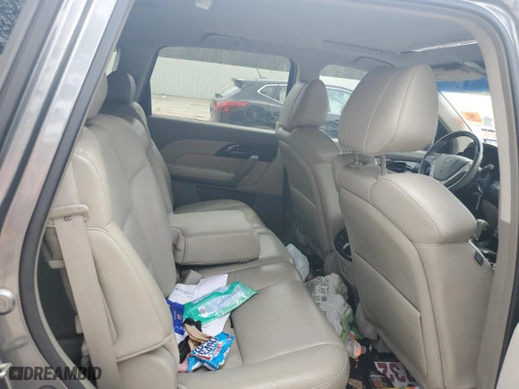 2008 Acura MDX Tech Pkg with VIN 2HNYD28338H520728, listed as a Copart auction lot 46188815 with 0 mi miles and Salvage Title. Bid and sale history available at carsss.com. Image 11.
