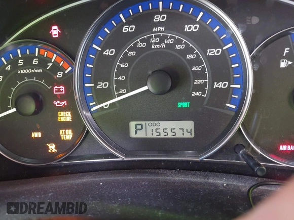 2010 Subaru Forester X Premium with VIN JF2SH6CCXAH755493, listed as a IAAI auction lot 42634247 with 155,574 mi miles and . Bid and sale history available at DreamBid. Image 15.