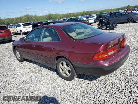 1998 Lexus ES 300 с VIN JT8BF28G8W0131799, выставлен на аукционе Copart как лот 52143385 с пробегом 184 746 миль миль и Списание • Salvage title. История ставок и продаж доступна на DreamBid. Изображение 2.