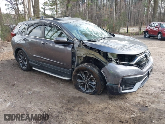 2021 Honda CR-V EX-L with VIN 5J6RW1H87MA000156, listed as a IAAI auction lot 41838439 with 47,009 mi miles and . Bid and sale history available at DreamBid. Image 1.
