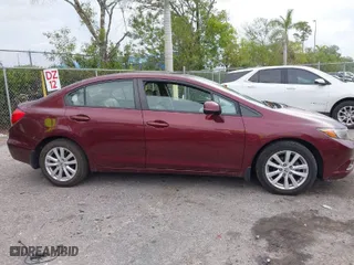 2012 Honda Civic Sdn EX-L with VIN 19XFB2F93CE066804, listed as a IAAI auction lot 41869172 with 59,700 mi miles. Bid and sale history available at carsss.com. Image 14.