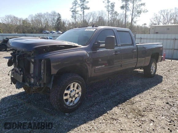 2011 Chevrolet Silverado 3500HD DRW LTZ with VIN 1GC4K1C82BF131014, listed as a Copart auction lot 88404475 with 159,674 mi miles and Salvage Title. Bid and sale history available at carsss.com. Image 1.
