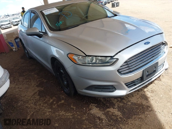 2014 Ford Fusion S with VIN 3FA6P0G79ER170556, listed as a IAAI auction lot 42048157 with 141,538 mi miles and . Bid and sale history available at DreamBid. Image 1.