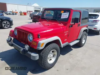 2001 Jeep Wrangler Sport with VIN 1J4FA49S11P375854, listed as a IAAI auction lot 42334037 with 215,027 mi miles and . Bid and sale history available at DreamBid. Image 18.