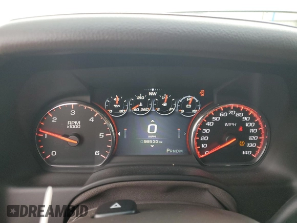 2015 GMC Yukon Denali with VIN 1GKS1CKJ5FR293612, listed as a Copart auction lot 47625975 with 98,533 mi miles and Salvage Title. Bid and sale history available at carsss.com. Image 9.