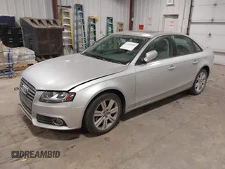 2010 Audi A4 2.0T Premium with VIN WAUAFAFL5AN058231, listed as a IAAI auction lot 41561885 with 100,975 mi miles. Bid and sale history available at carsss.com. Image 2.