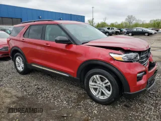 2022 Ford Explorer XLT z VIN 1FMSK8DH9NGC04565, wystawiony jako Copart lot #55523065 z przebiegiem 23 995 mil mil oraz Szkoda całkowita • Salvage title. Historia ofert i sprzedaży dostępna na DreamBid. Obrazek 4.