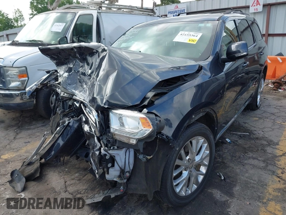 2016 Dodge Durango Limited with VIN 1C4RDHDG2GC432941, listed as a IAAI auction lot 42155364 with Not provided miles and . Bid and sale history available at DreamBid. Image 2.