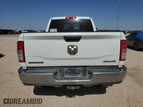 2024 Ram 2500 Big Horn z VIN 3C6UR5DL1RG106160, wystawiony jako Copart lot #52650405 z przebiegiem 40 090 mil mil oraz Szkoda całkowita • Salvage title. Historia ofert i sprzedaży dostępna na DreamBid. Obrazek 6.