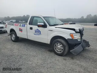 2014 Ford F-150 XL with VIN 1FTMF1CM7EKD61547, listed as a Copart auction lot 74311804 with 175,203 mi miles and Salvage Title. Bid and sale history available at carsss.com. Image 4.