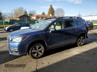 2021 Subaru Ascent Premium z VIN 4S4WMAFD6M3469253, wystawiony jako Copart lot #53916865 z przebiegiem 56 153 mil mil oraz Szkoda całkowita • Salvage title. Historia ofert i sprzedaży dostępna na DreamBid. Obrazek 1.