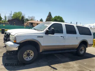 2003 Ford Excursion Eddie Bauer с VIN 1FMNU45S63EC79355, выставлен на аукционе Copart как лот 63306015 с пробегом Не указан миль и Списание • Salvage title. История ставок и продаж доступна на DreamBid. Изображение 1.