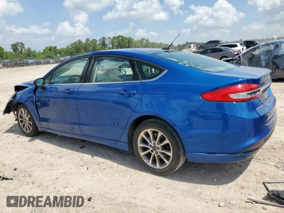 2017 Ford Fusion SE with VIN 3FA6P0H75HR345064, listed as a Copart auction lot 61792985 with 169,601 mi miles and Salvage title. Bid and sale history available at DreamBid. Image 2.