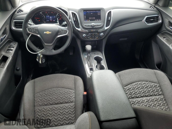 2023 Chevrolet Equinox LT with VIN 3GNAXTEG2PL106512, listed as a Copart auction lot 57311135 with 17,464 mi miles and Salvage title. Bid and sale history available at DreamBid. Image 8.