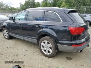 2014 Audi Q7 3.0T Premium with VIN WA1CGAFE3ED020786, listed as a Copart auction lot 63790064 with 0 mi miles and Salvage Title. Bid and sale history available at carsss.com. Image 2.