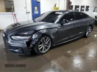 2019 Audi A5 Sportback Prestige with VIN WAUFNCF54KA071275, listed as a Copart auction lot 68642014 with 61,534 mi miles and Salvage Title. Bid and sale history available at carsss.com. Image 1.