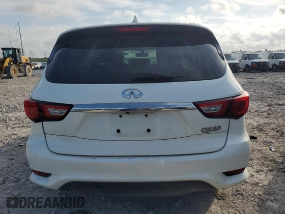 2017 Infiniti QX60 with VIN 5N1DL0MNXHC510523, listed as a Copart auction lot 54794295 with 163,737 mi miles and Clean Title. Bid and sale history available at DreamBid. Image 6.