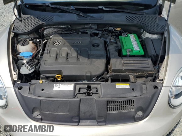 2015 Volkswagen Beetle with VIN 3VW5A7AT9FM815899, listed as a Copart auction lot 63074125 with 77,214 mi miles and Salvage title. Bid and sale history available at DreamBid. Image 11.