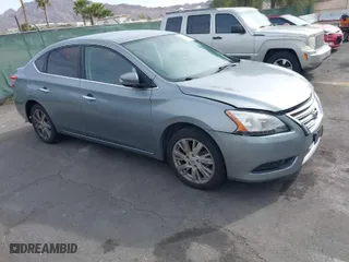 2014 Nissan Sentra SR with VIN 3N1AB7AP1EY322830, listed as a IAAI auction lot 41981525 with 129,498 mi miles. Bid and sale history available at carsss.com. Image 1.