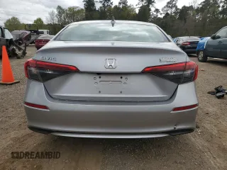 2023 Honda Civic Sedan EX with VIN 2HGFE1F73PH323018, listed as a Copart auction lot 49393895 with 17,712 mi miles and Salvage Title. Bid and sale history available at carsss.com. Image 6.