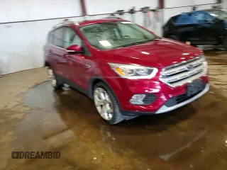 2019 Ford Escape Titanium with VIN 1FMCU9J98KUB93072, listed as a Copart auction lot 61931205 with 64,412 mi miles and Salvage title. Bid and sale history available at DreamBid. Image 14.