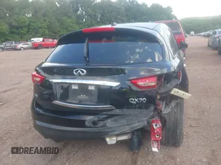 2016 Infiniti QX70 with VIN JN8CS1MU7GM670985, listed as a IAAI auction lot 42290094 with 154,588 mi miles and . Bid and sale history available at DreamBid. Image 6.