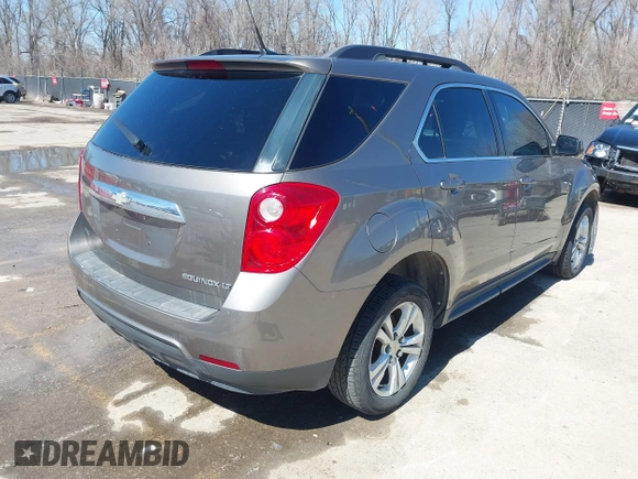 2012 Chevrolet Equinox LT w/1LT with VIN 2GNALDEK1C6117926, listed as a IAAI auction lot 41843665 with 195,092 mi miles. Bid and sale history available at carsss.com. Image 4.