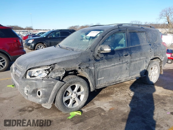 2011 Toyota RAV4 Ltd with VIN 2T3DF4DV8BW095273, listed as a IAAI auction lot 41257338 with 233,629 mi miles. Bid and sale history available at carsss.com. Image 2.