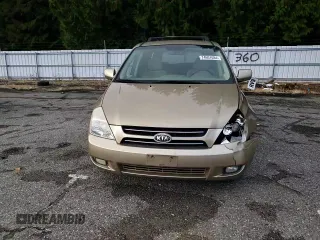 2006 Kia Sedona LX with VIN KNDMB233866080327, listed as a Copart auction lot 74601084 with 219,974 mi miles and Salvage Title. Bid and sale history available at carsss.com. Image 11.